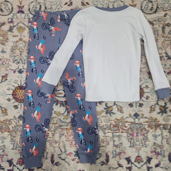 Gymboree, Fox, Pajamas Set, Long Sleeves, sz 5 - Picture 2 of 10